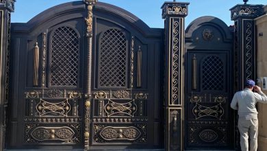درب حیاط ویلا در بندر دیلم