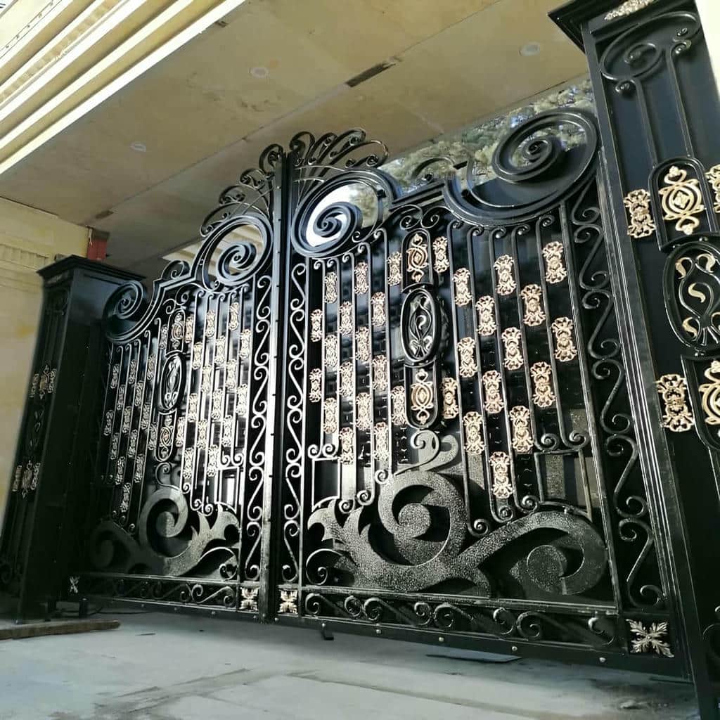 قیمت درب حیاط ویلا فرفورژه در نسیم شهر قیمت درب حیاط ویلا فرفورژه در نسیم شهر