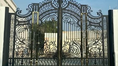 درب حیاط ویلا در سیرجان