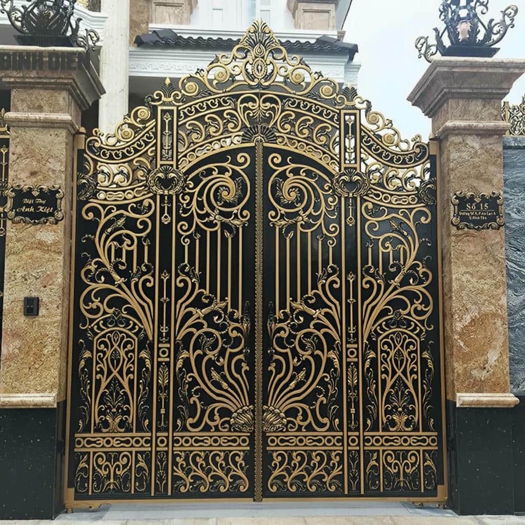 خرید درب حیاط ویلا مدرن در نسیم شهر