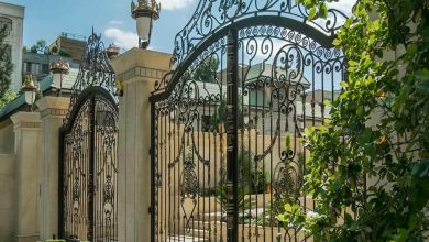درب حیاط ویلا در بندر انزلی