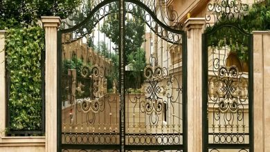 درب حیاط ویلا در مهرشهر کرج