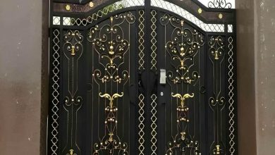 درب حیاط ویلا در ملارد
