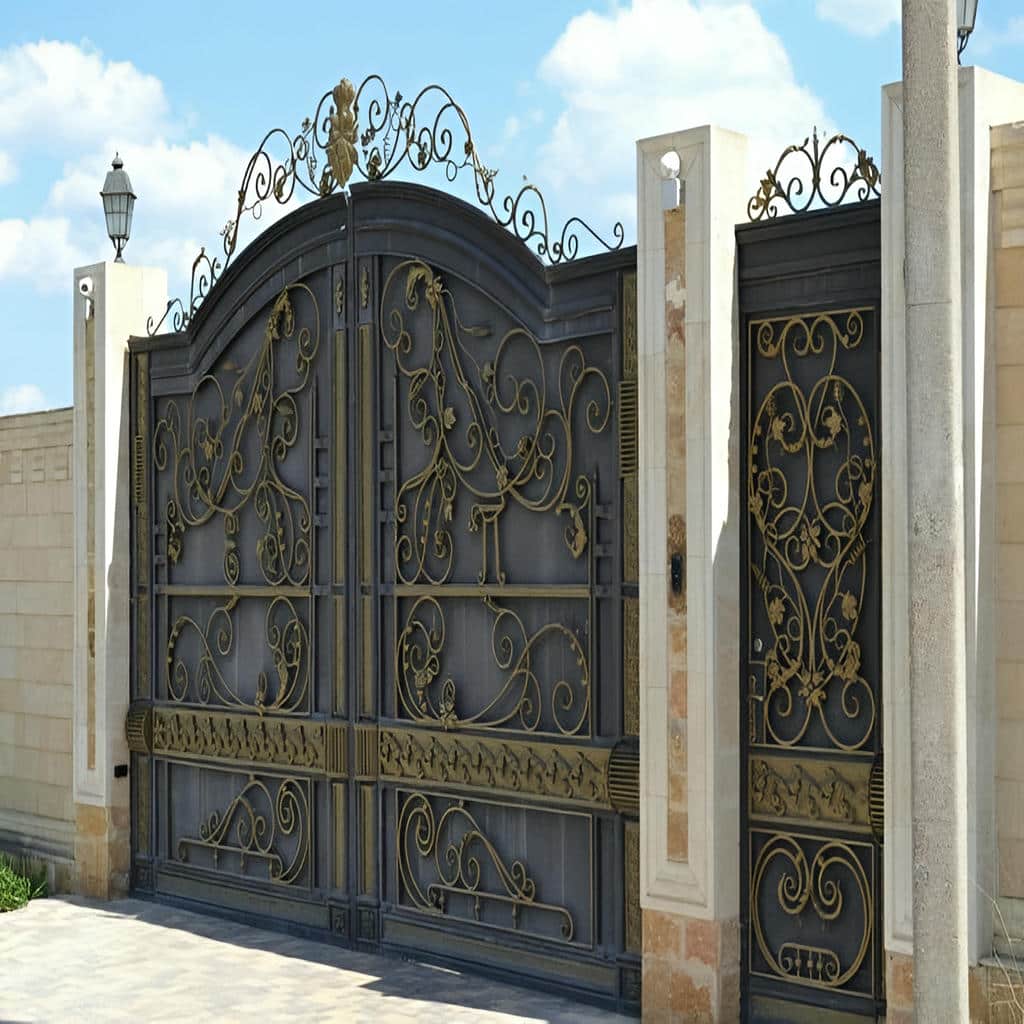 قیمت درب حیاط ویلا مدرن در سنندج قیمت درب حیاط ویلا مدرن در سنندج