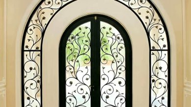 درب حیاط ویلا در تبریز