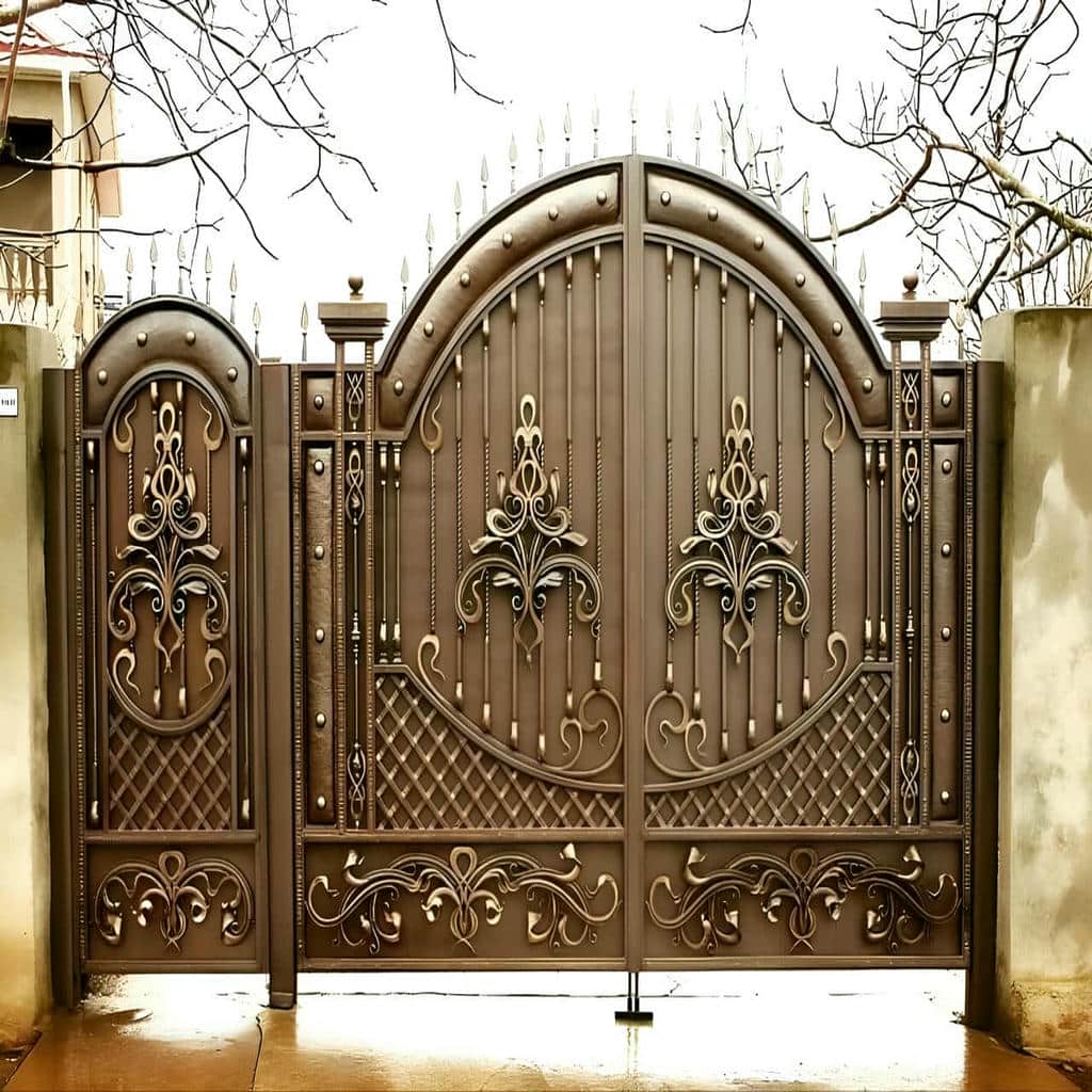 نصب درب حیاط ویلا مدرن در استان گیلان نصب درب حیاط ویلا مدرن در استان گیلان