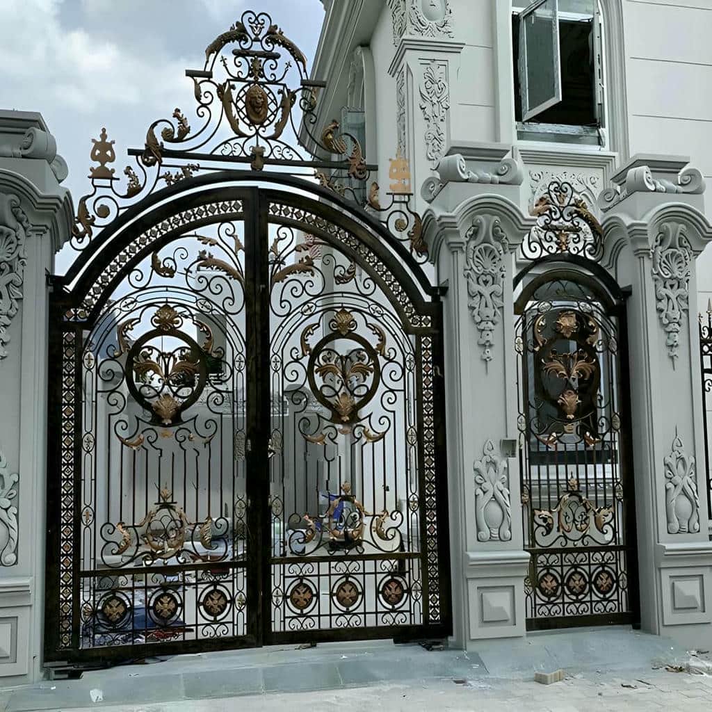 قیمت درب حیاط ویلا فرفورژه در بجنورد قیمت درب حیاط ویلا فرفورژه در بجنورد