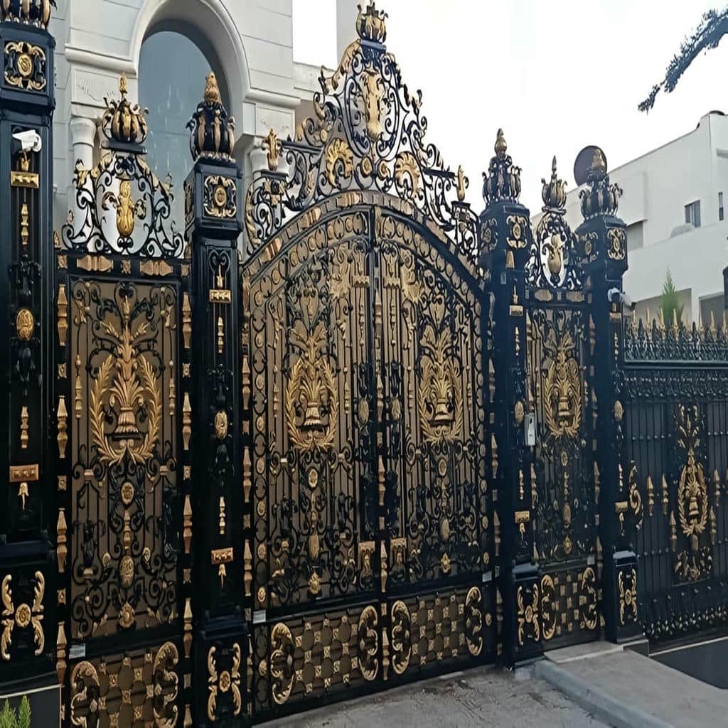 قیمت درب حیاط ویلا آهنی در قزوین قیمت درب حیاط ویلا آهنی در قزوین