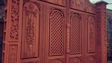 درب حیاط ویلا در بندر چابهار