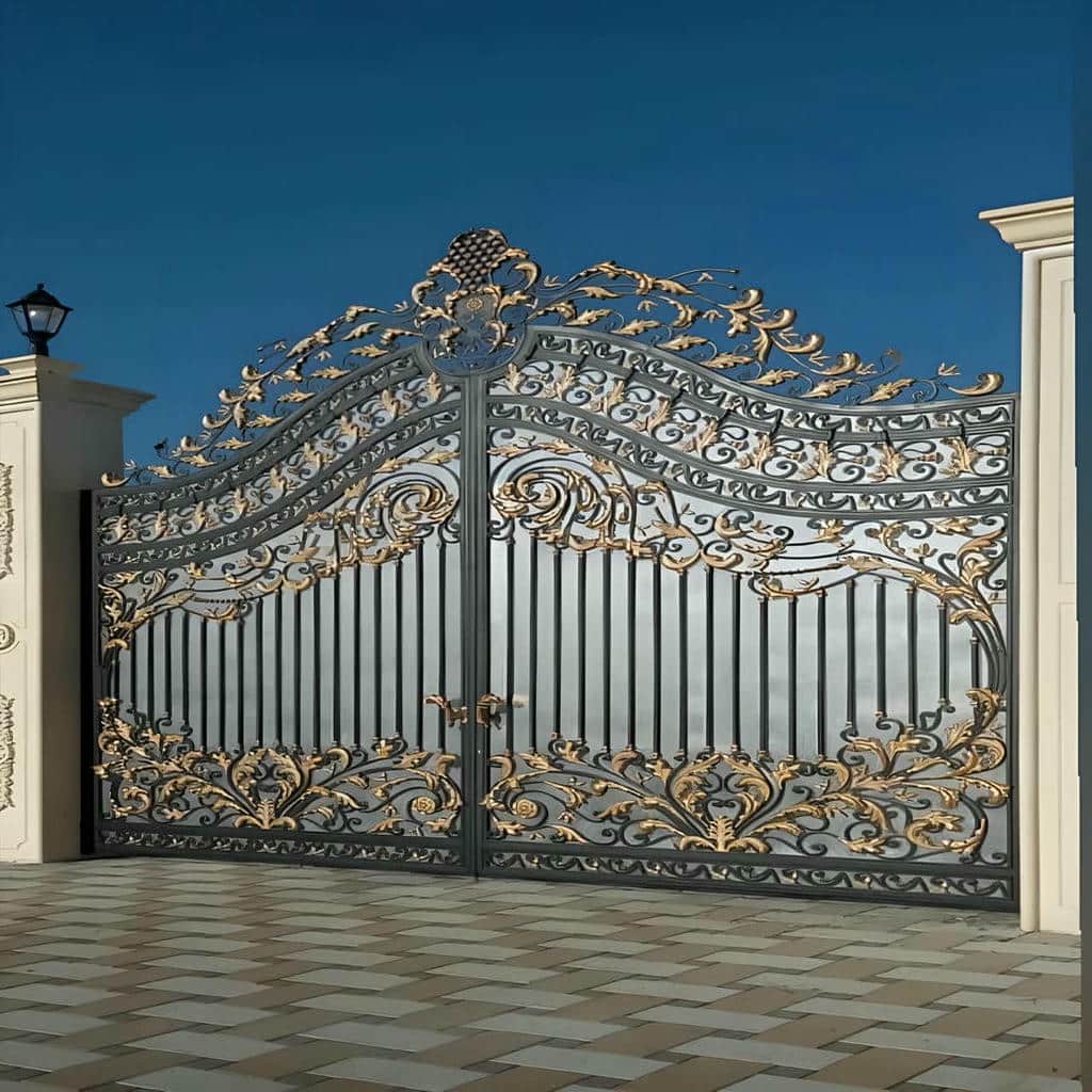 خرید درب حیاط ویلا آهنی در یاسوج
