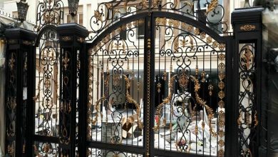 درب حیاط ویلا در پردیس