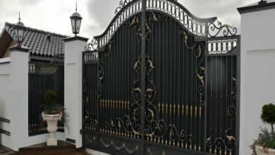 درب حیاط ویلا در ساری