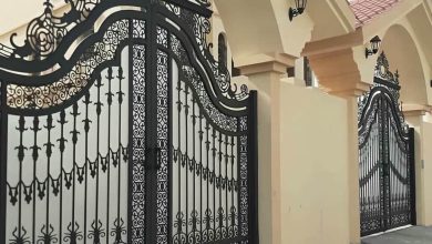 درب حیاط ویلا در ایرانشهر