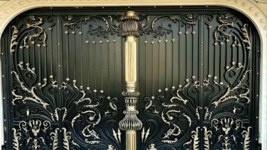 درب حیاط ویلا در ایلام