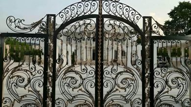 درب حیاط ویلا در نظرآباد
