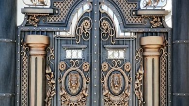 درب حیاط ویلا در گرگان