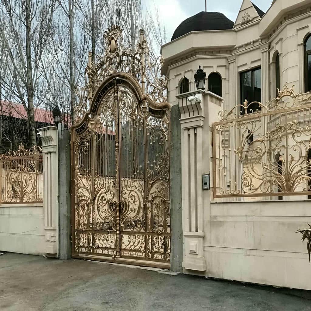 قیمت درب حیاط ویلا فرفورژه در نوشهر قیمت درب حیاط ویلا فرفورژه در نوشهر