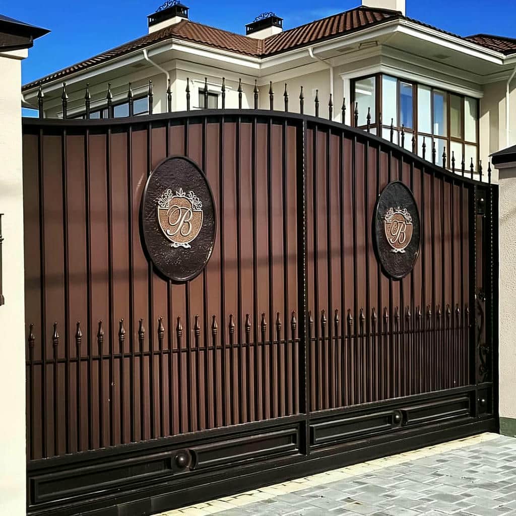 خرید درب حیاط ویلا مدرن در آبادان