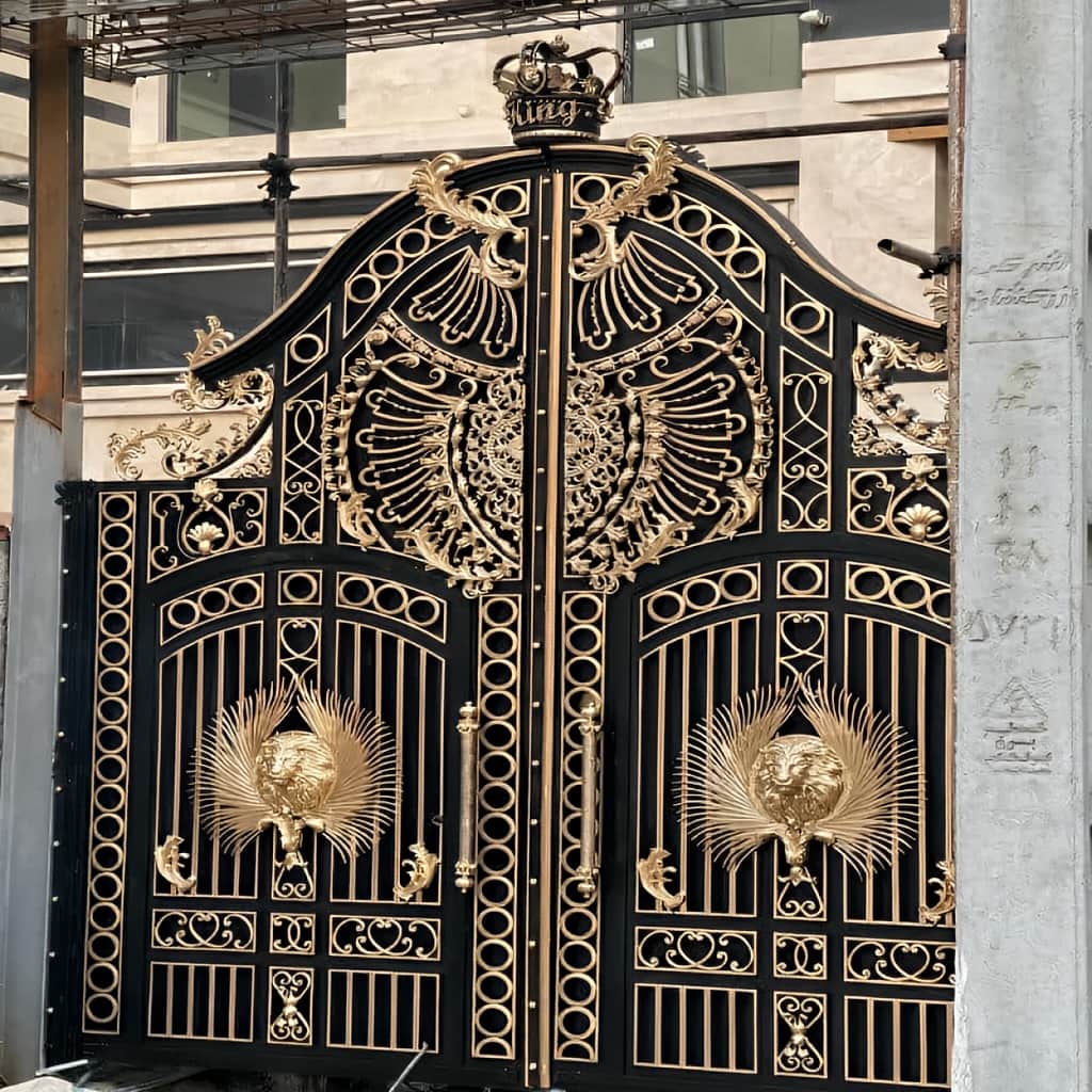 خرید درب حیاط ویلا مدرن در هشتگرد