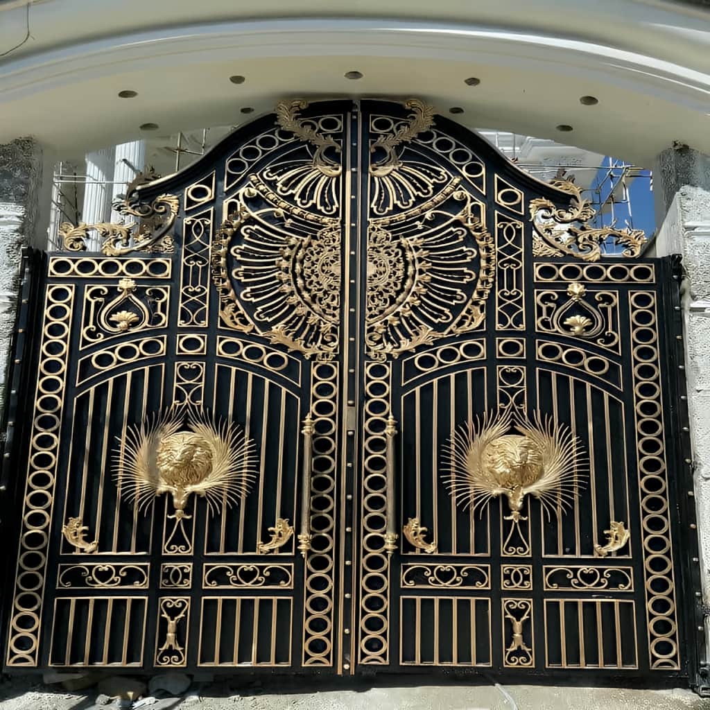 خرید درب حیاط ویلا آهنی در اراک