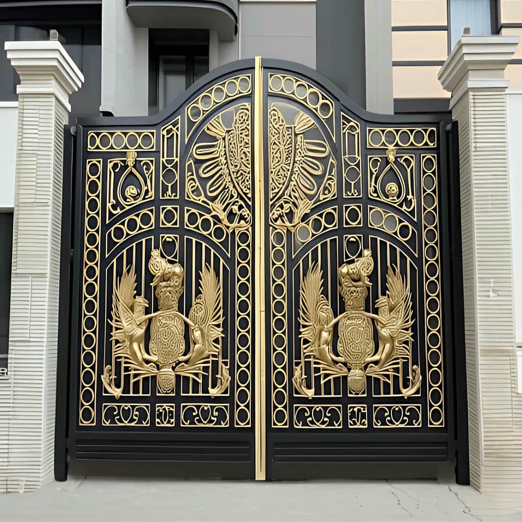 نصب درب حیاط ویلا مدرن در مشهد نصب درب حیاط ویلا مدرن در مشهد