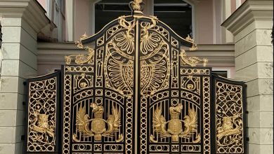 درب حیاط ویلا در قائمشهر