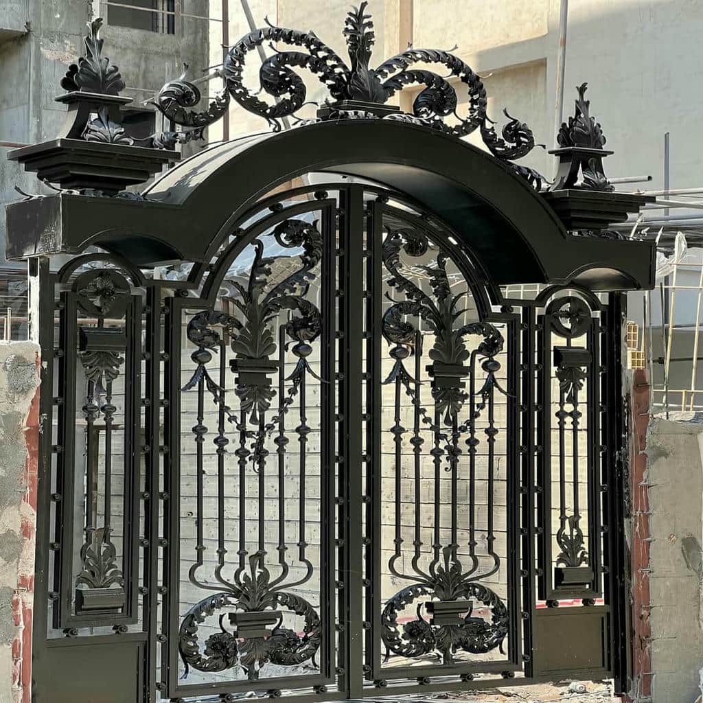 خرید درب حیاط ویلا آهنی در استان گلستان