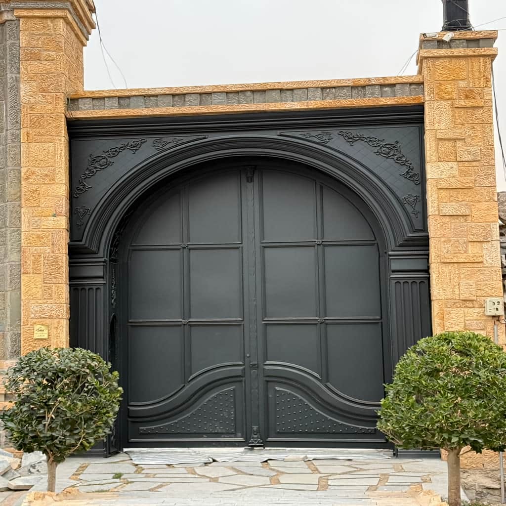 خرید درب حیاط ویلا مدرن در قشم