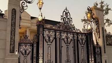 درب حیاط ویلا در لواسان