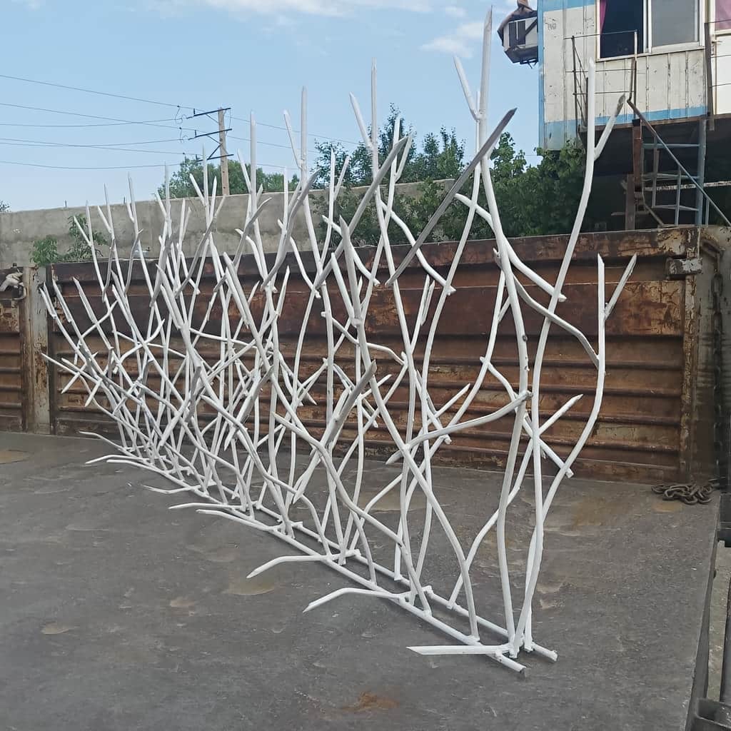 حفاظ شاخ گوزنی خار دار با رنگ مقاوم فضای باز