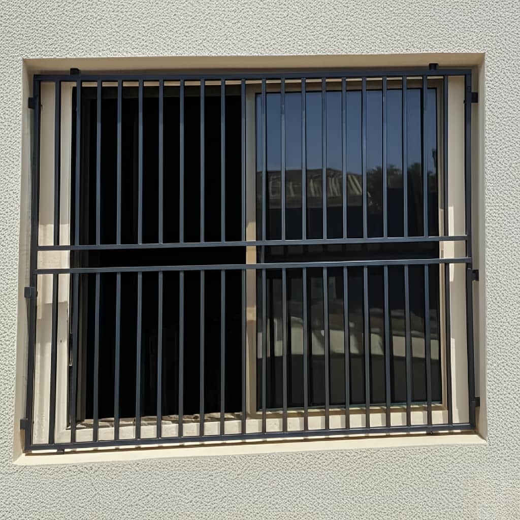 حفاظ پنجره با یراق مطمئن مدل متحرک