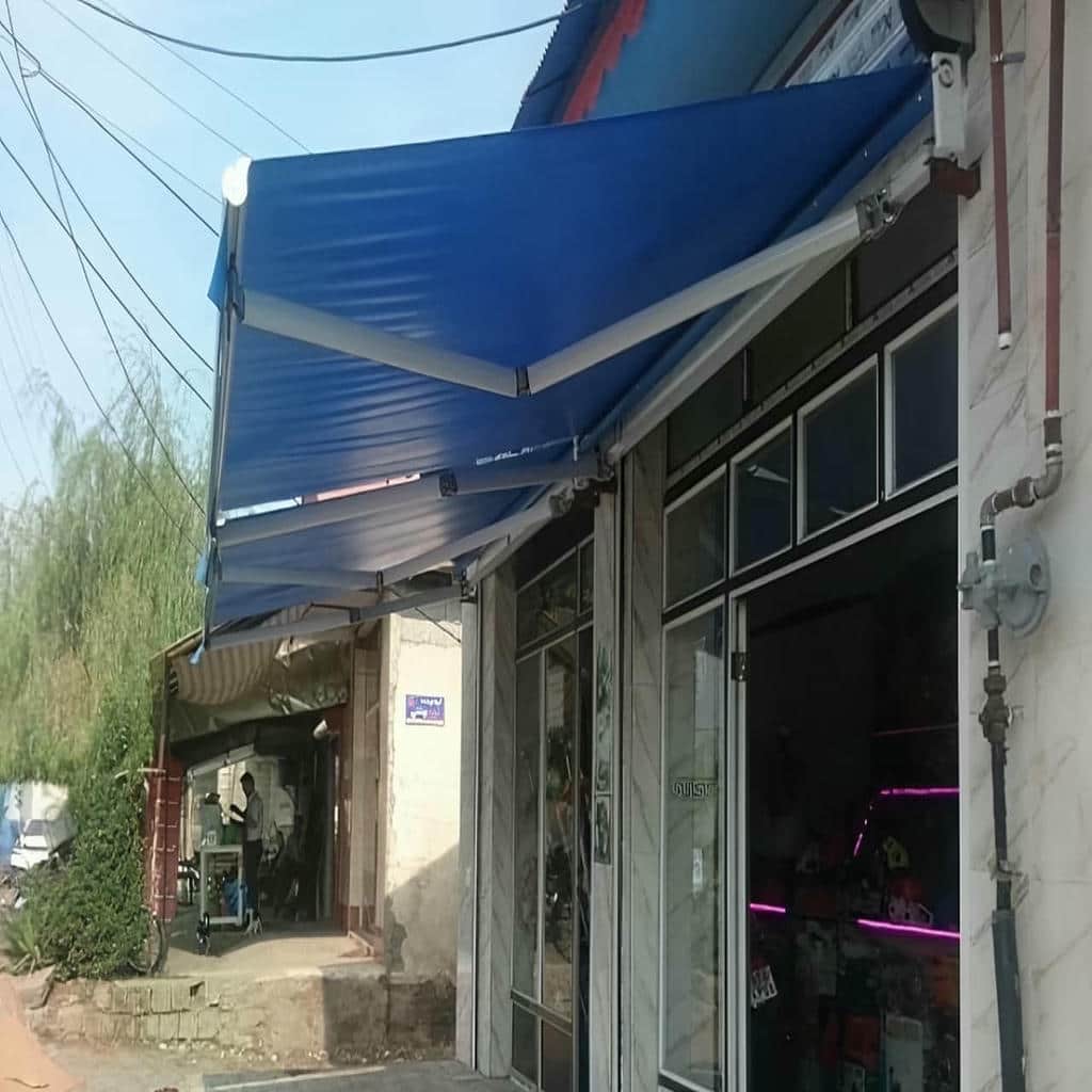 سایبان برقی با ریموت کنترل دیواری و دستی سایبان برقی با ریموت کنترل دیواری و دستی
