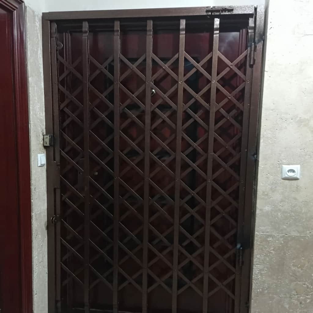 سفارش درب پنج گل دوبل با ابعاد دقیق دهانه