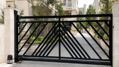 12 طرح درب برقی ویلایی دو لنگه