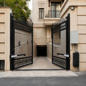 13 نمونه درب برقی پارکینگ ریلی