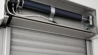 8 طرح کرکره برقی بی صدا موتور توبولار