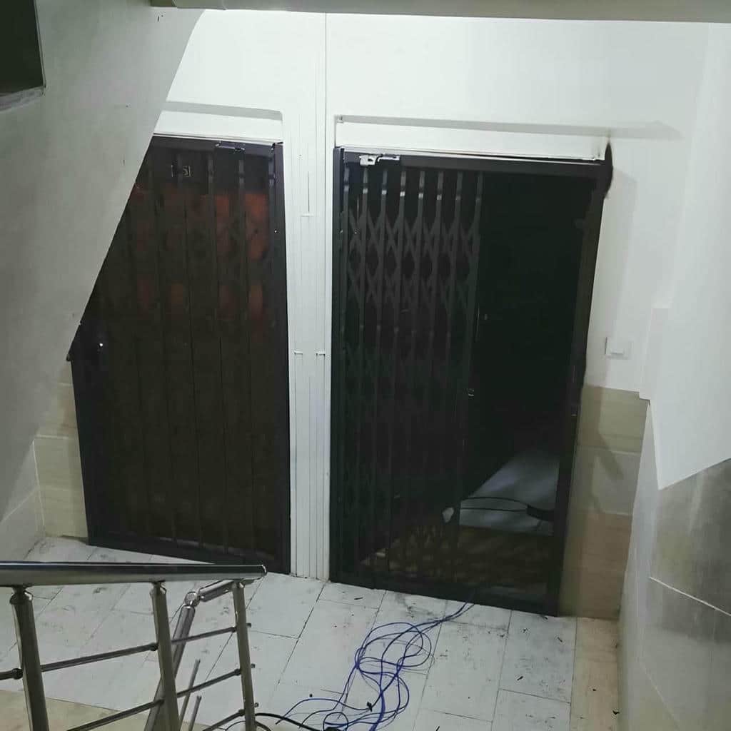 ساخت حفاظ دو جداره ورودی با قفلخور مقاوم