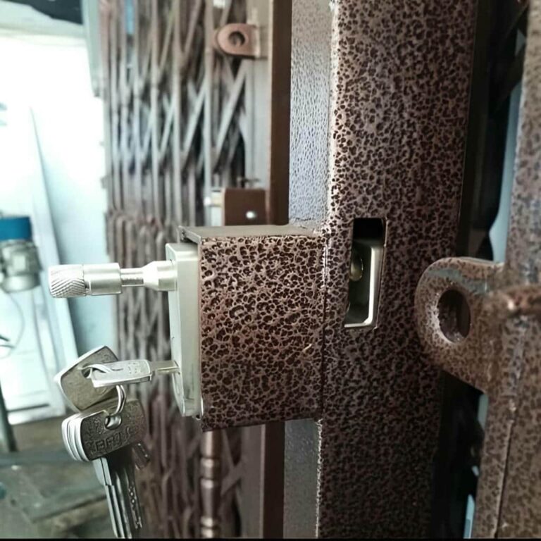 6 طرح درب حفاظ فلزی ورودی واحد