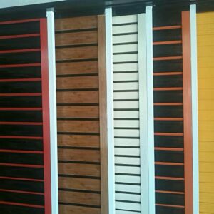 6 طرح ریل کرکره برقی آلومینیومی