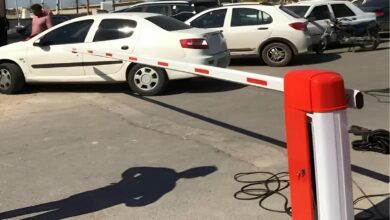 9 مدل راهبند بازویی LED دار پارکینگ