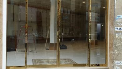6 نمونه درب اتوماتیک شیشه‌ای هتل لابی