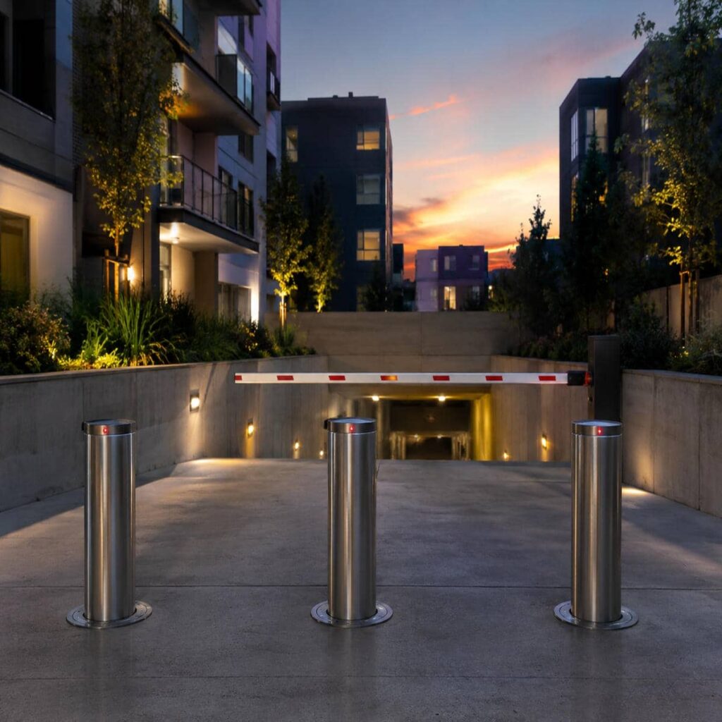 تولید راهبند الکترومکانیک کم تردد با بدنه فولادی