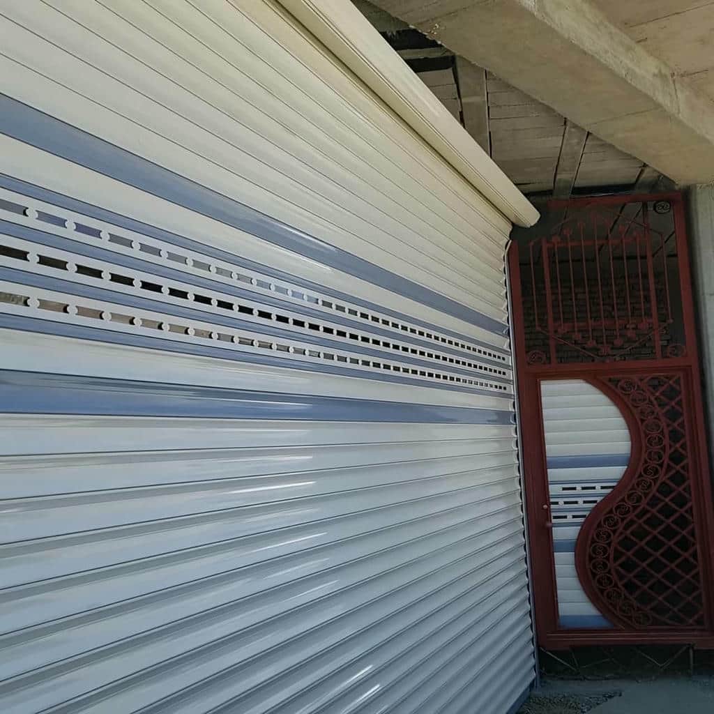 قیمت درب کرکره ای پارکینگ بر اساس تیغه و تجهیزات