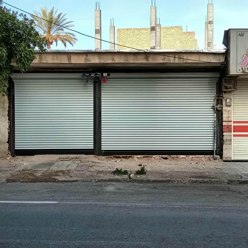 اجرای کرکره برقی ضد سرقت برای ورودی تجاری