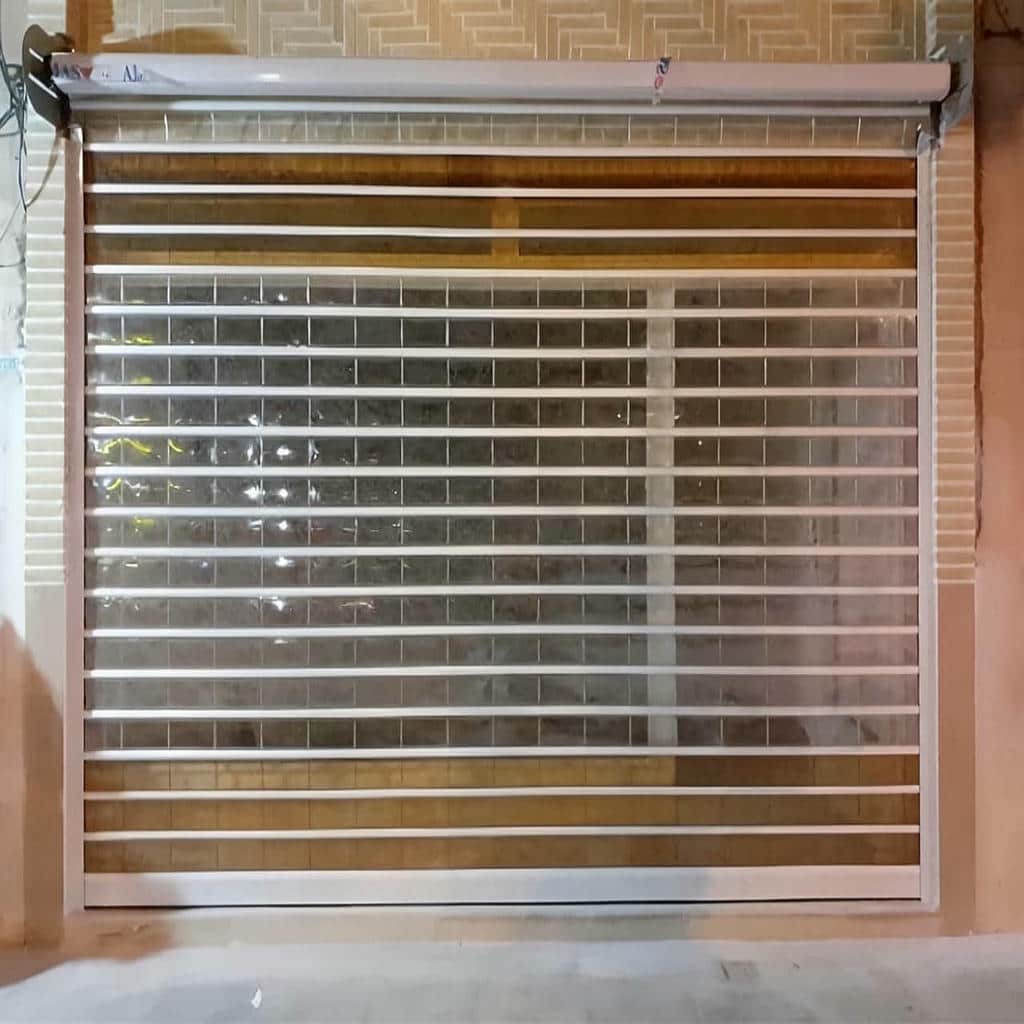 ساخت کرکره برقی ضد سرقت برای دهانه عریض