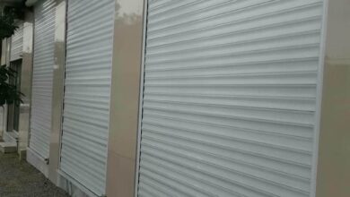 11 مدل کرکره برقی رنگی نمای فروشگاه