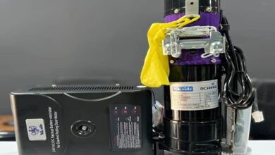 14 طرح موتور ساید صنعتی کرکره سنگین