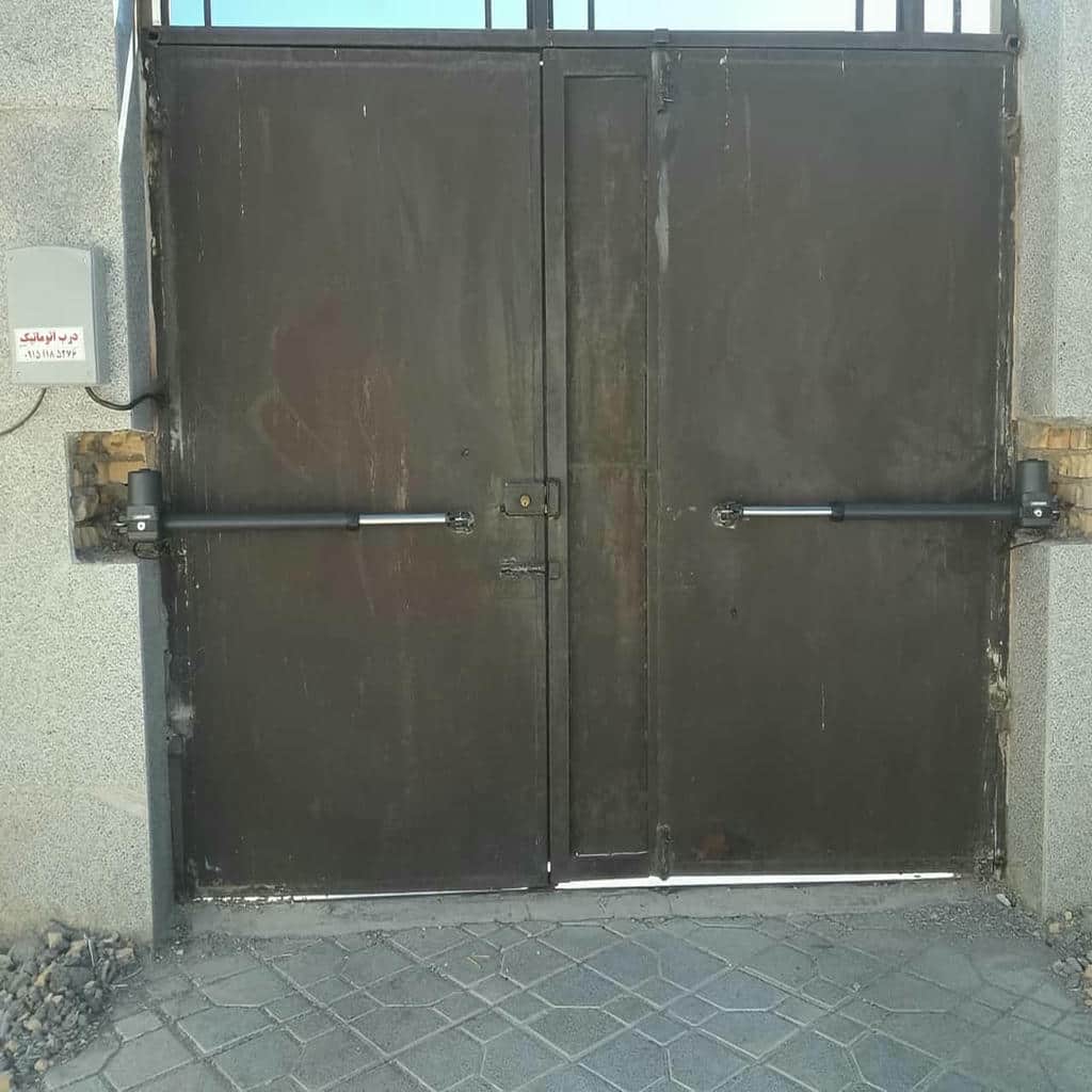 قیمت جک درب حیاط سنگین شاسی دار با شاسی فولادی