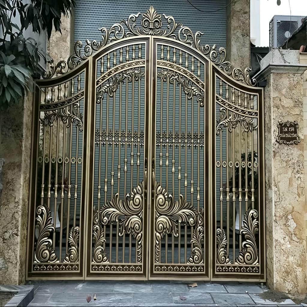 نصب درب ورق پانچ با کنترل شاقول و لولا