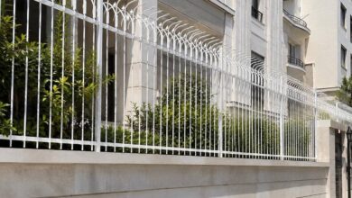 10 مدل حفاظ دیوار کوتاه حیاط